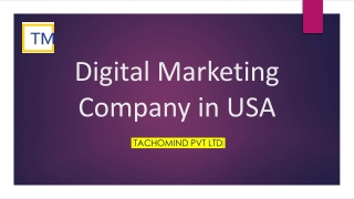 Digital Marketing Company in USA