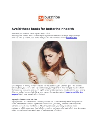 Avoid these foods for better hair health.docx