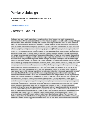 Pemko Webdesign