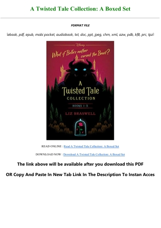 [pdf] full download A Twisted Tale Collection: A Boxed Set pdf