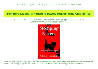 [Ebook]^^ Stomping Kittens a Punching Babies sequel (Write Club Series) FREE EBOOK