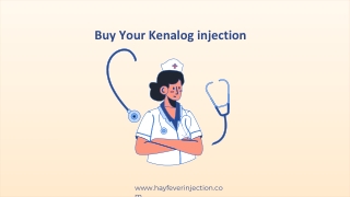 Buy Your Kenalog injection