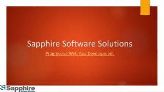 #1 Progressive Web App Development Company | Hire PWA Developer