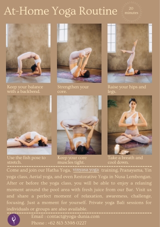 At-Home Yoga Routine