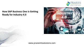 How SAP Business One is Getting Ready for Industry 4.0