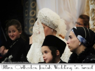 Ultra Orthodox Jewish Wedding in Israel