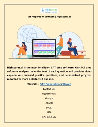 Sat Preparation Software | Highscores.ai