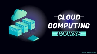 Best Cloud Computing Training Course in Noida with Certification