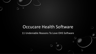 11 Undeniable Reasons To Love OHS Software