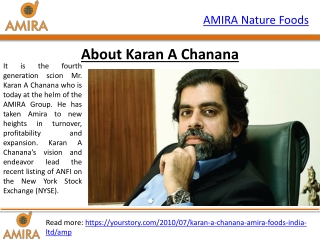 Karan A Chanana