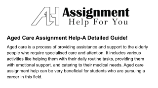 Aged-care-assignment-help-a-detailed-guide
