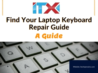 Find Your Laptop Keyboard Repair Guide