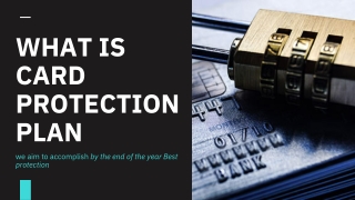 what is card protection plan