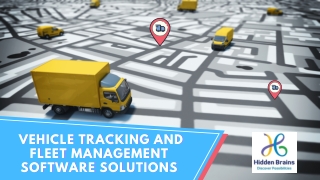 Vehicle Tracking and Fleet Management Software Solutions