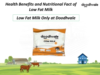 Get Fresh Low Fat Cow Milk in Delhi NCR at Best Price