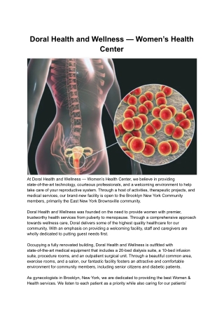 Doral Health and Wellness — Women’s Health Center (3)