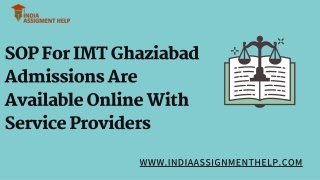 Which Is The Best Way To Write A SOP For IMT Ghaziabad?