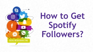 How to Get Spotify Followers?