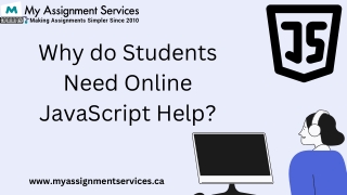 Why do Students Need Online JavaScript Help