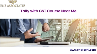 Tally with GST Course Near Me