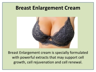 Get Fuller Larger Breasts without Surgery with Big BXL Cream