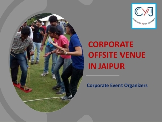 Corporate Offsite In Jaipur | Corporate Outing In Jaipur