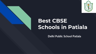 Best CBSE Schools in Patiala