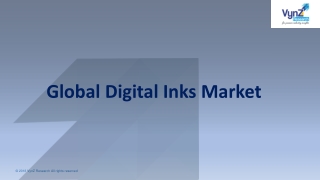 Digital Inks Market Status