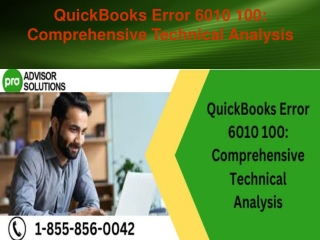 QuickBooks Error 6010 100 Comprehensive Technical Analysis