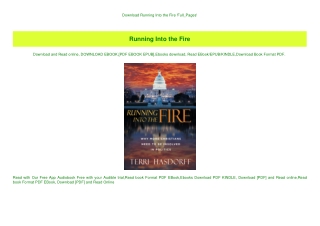 Download Running Into the Fire 'Full_Pages'