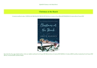 [Epub]$$ Christmas at the Ranch Book