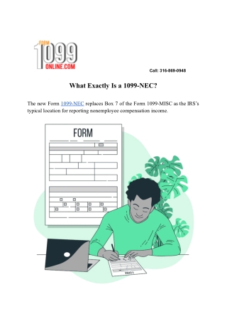 New 1099 NEC Form - 1099 NEC Form Download - Form 1099