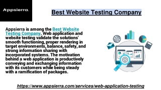 Best Website Testing Company