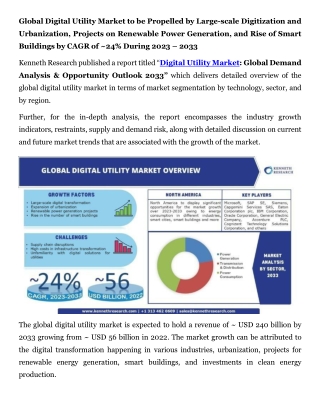 Global Digital Utility Market Press Release