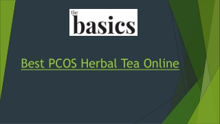 Best PCOS Herbal Tea Online