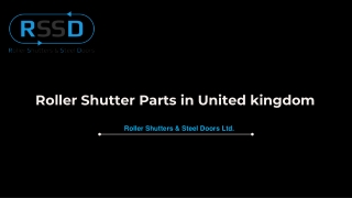Roller Shutter Parts in United kingdom