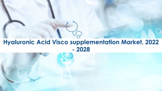 Hyaluronic Acid Viscosupplementation Market Size, Scope, Forecast To 2028