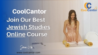 Join Our Best Jewish Studies Online Course