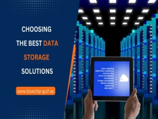 Choosing the best data storage solutions