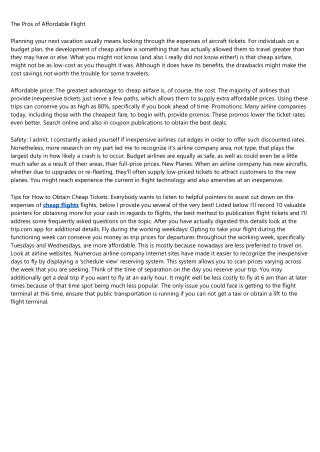 17 Reasons Why You Should Ignore compare flights