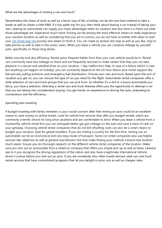 15 Tips About car for rent From Industry Experts