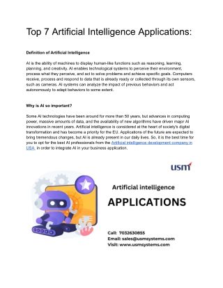 Blog AI appliocations - Google Docs
