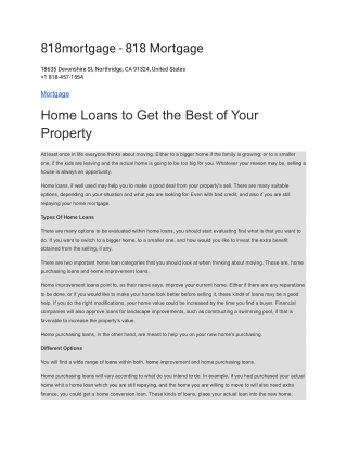 818mortgage - 818 Mortgage