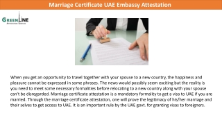 Know About Marriage Certificate Attestation for UAE