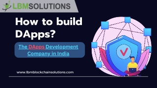 How to build DApps.