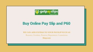 Online Wage Slip