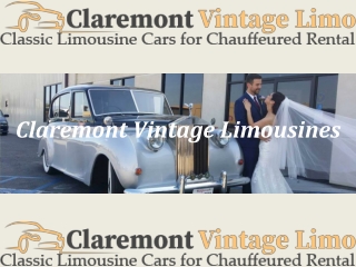 Arrive In Style With A Luxury Yet Classic Car Rentals In Temecula