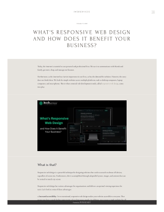 What's Responsive Web Design and How Does It Benefit Your Business