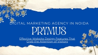 Effective Website Design Features That Grab the Attention of Visitors