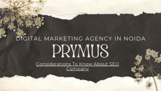 Considerations To Know About SEO Company